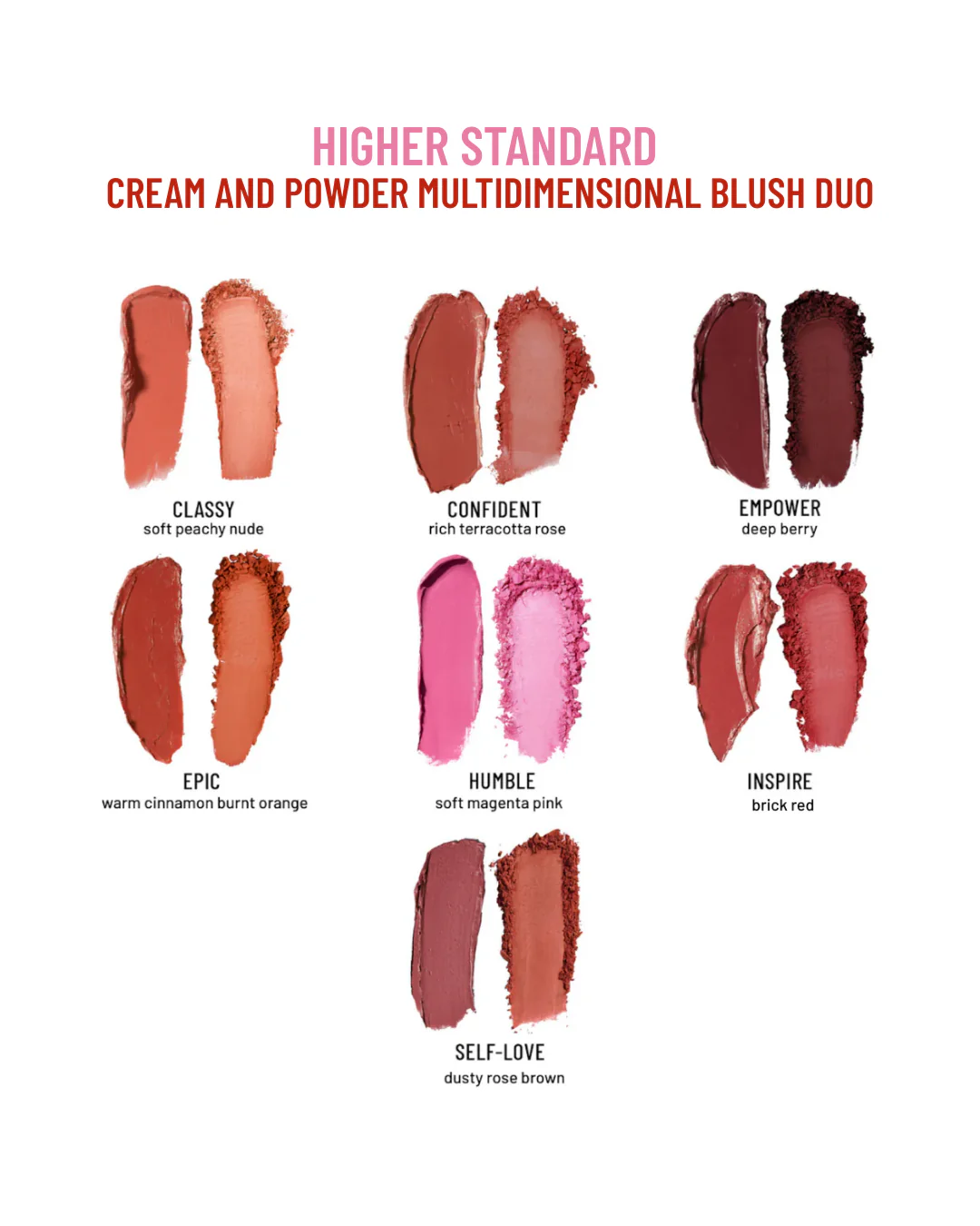LAUNCHING 3/23: Higher Standard Cream and Powder Multidimensional Blush Duo - Image 35